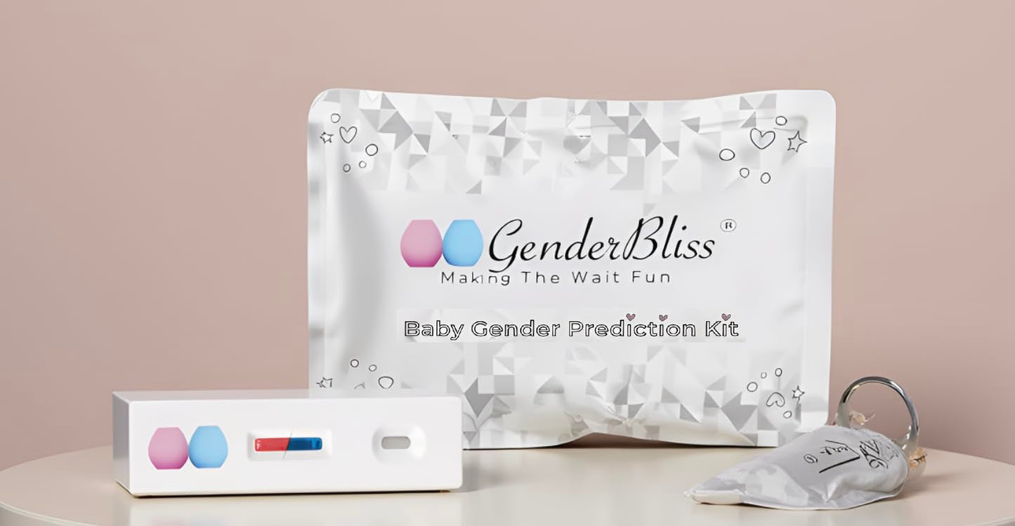 GenderBliss Early Gender Prediction Kit – 5+ Weeks, Instant 1-Minute Results, Non-Invasive