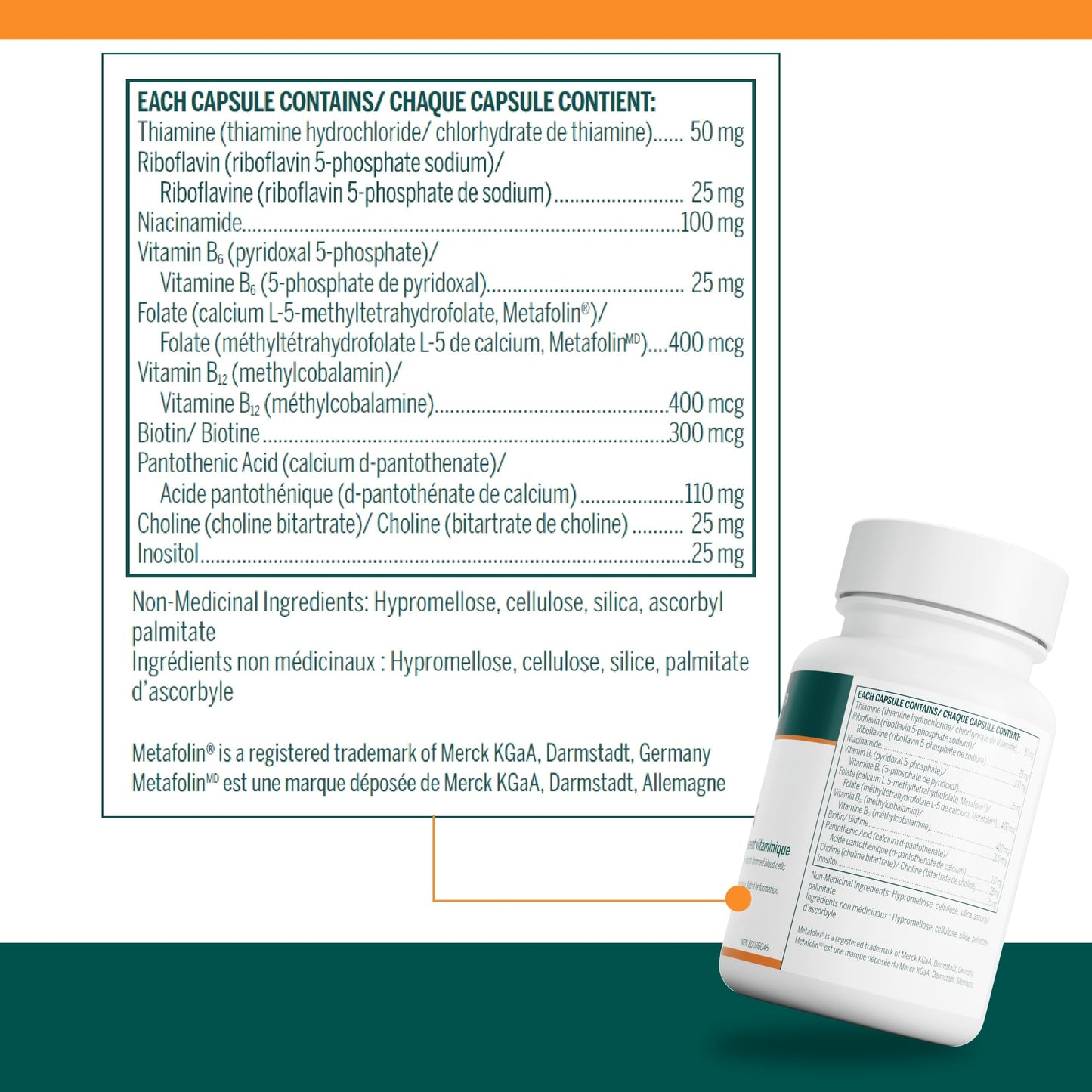 Genestra Brands Active B Complex | Complete B Vitamin Complex Supplement | 60 Capsules
