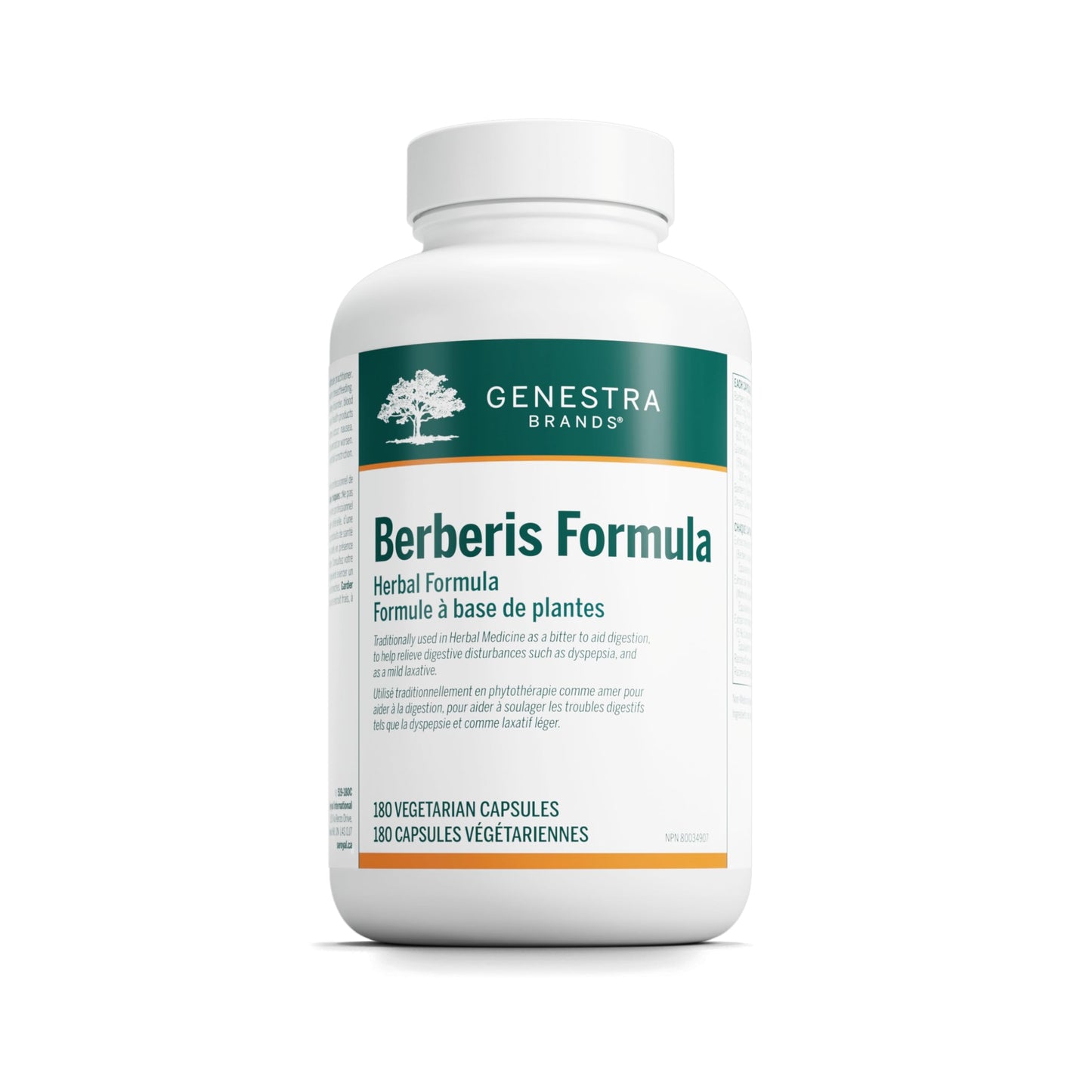Genestra Brands Berberis Formula – Barberry, Goldenseal & Oregon Grape | 180 Capsules