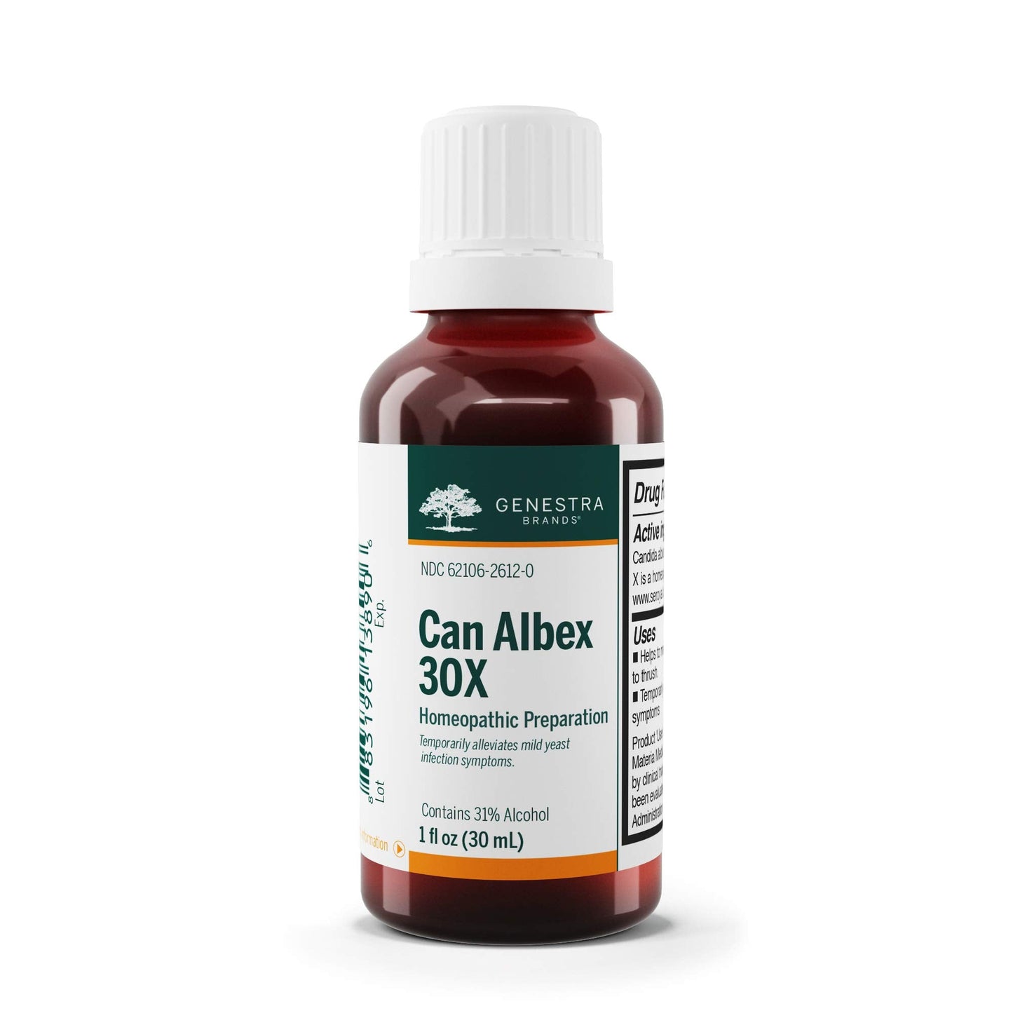 Genestra Can Albex 30X - Candida Albicans Homeopathic Remedy (1 fl oz)