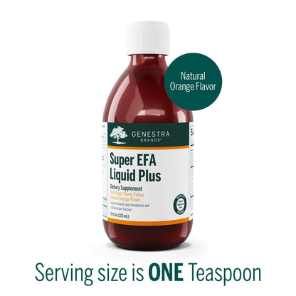 Genestra Brands Super EFA Liquid Plus – Essential Fatty Acid Formula with Plant Sterols | 7.6 fl oz