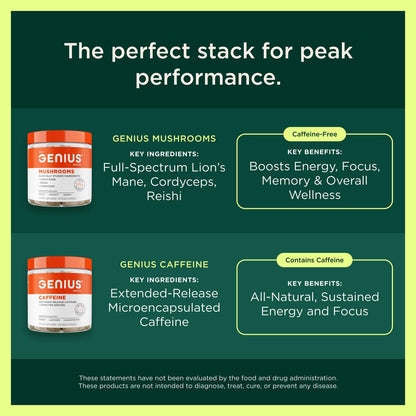 Genius Joy Nootropic Mood Enhancer by The Genius Brand — Mood & Focus Support