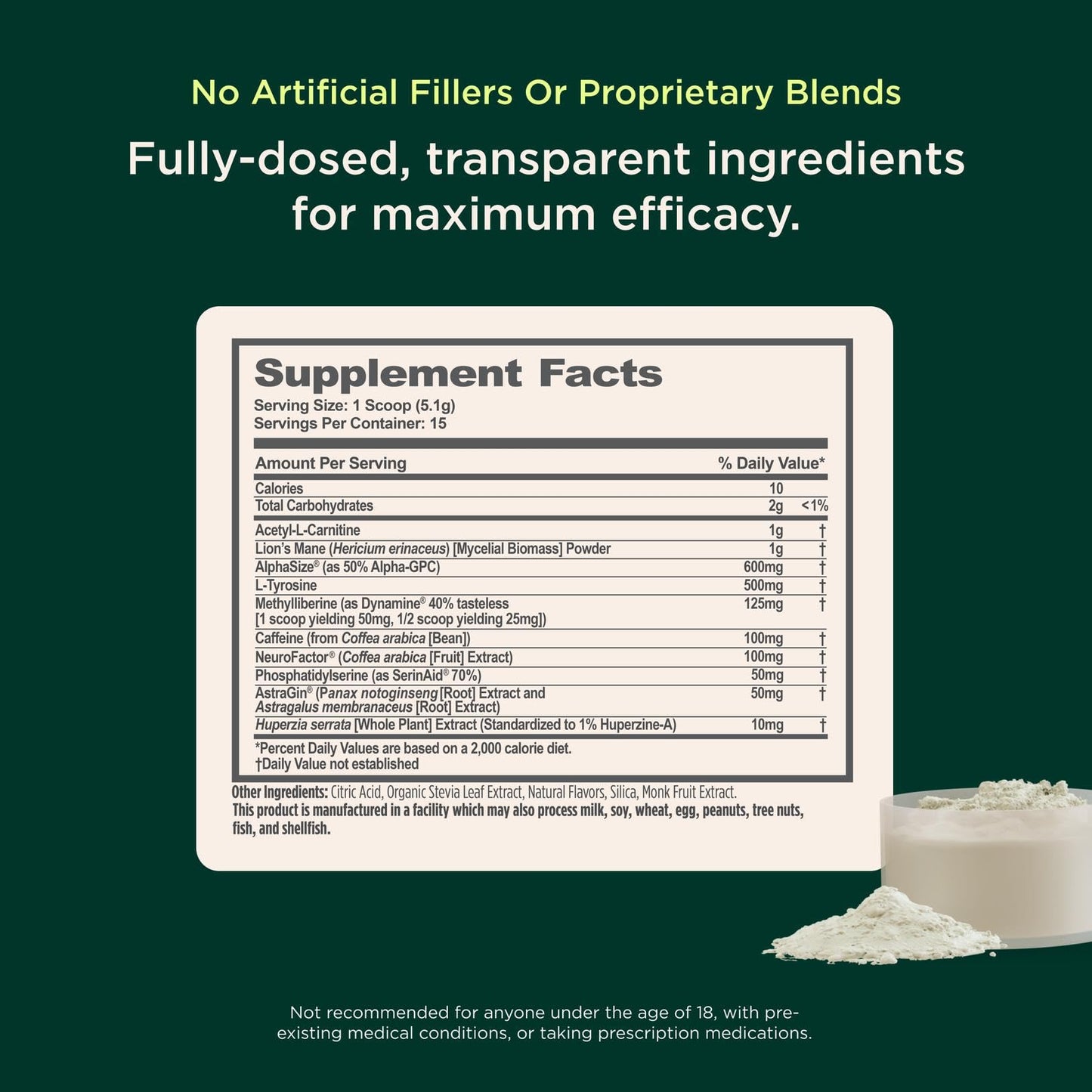 Genius Consciousness Mango Nootropic Powder – Focus & Memory | The Genius Brand
