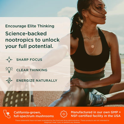 Genius Consciousness Mango Nootropic Powder – Focus & Memory | The Genius Brand