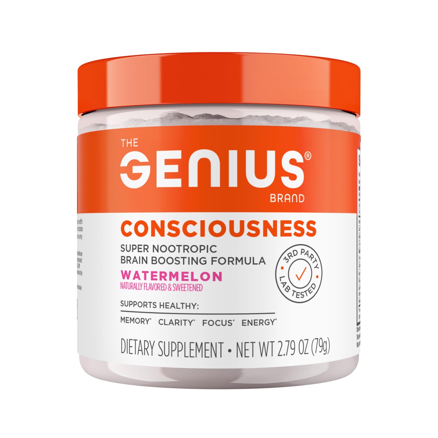 Genius Consciousness Nootropic Powder – Focus, Memory & Clarity | The Genius Brand – Watermelon