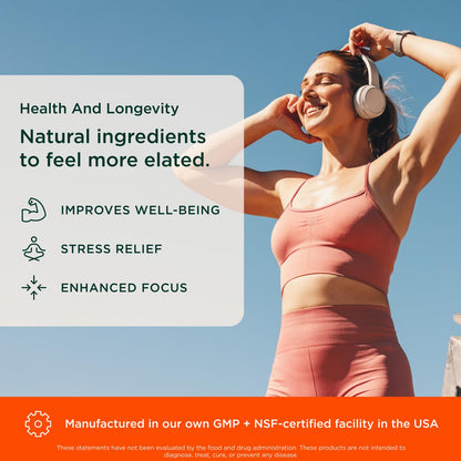 Genius Joy Nootropic Mood Enhancer by The Genius Brand — Mood & Focus Support