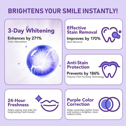 Teeth Whitening Powder – Enamel-Safe Brightening with PAP (Peroxide-Free)