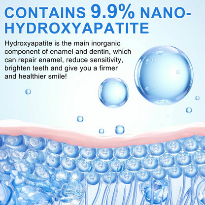 9.9% Nano Hydroxyapatite Toothpaste – Fluoride-Free Enamel Protection | Gentle Mint