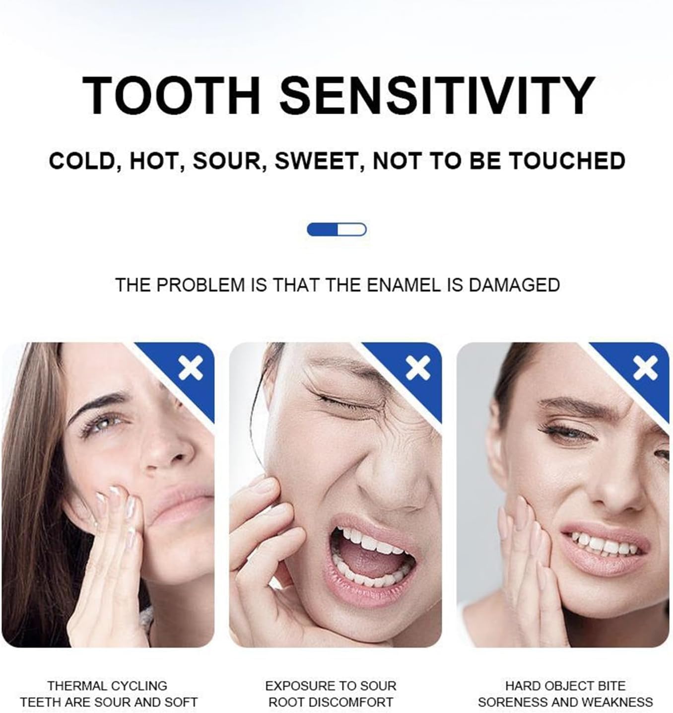 7.5% Hydroxyapatite Toothpaste for Enamel Protection - Fluoride-Free, Gentle Mint, Sensitive Teeth (4.23 oz)