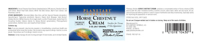 Planetary Herbals Horse Chestnut Cream - Vein Support Toner (2 oz)