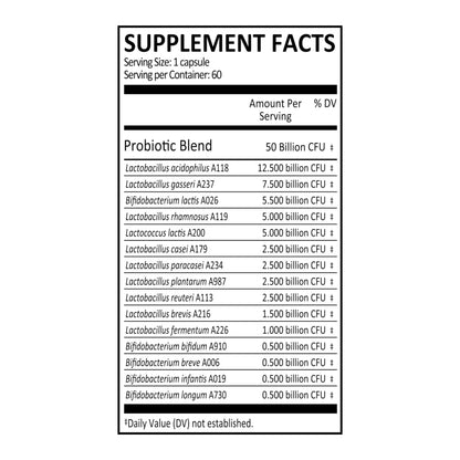 Genuine Health Women's Daily Probiotic - Multi-Strain Formula (60 Count) for Digestive, Vaginal & Skin Health