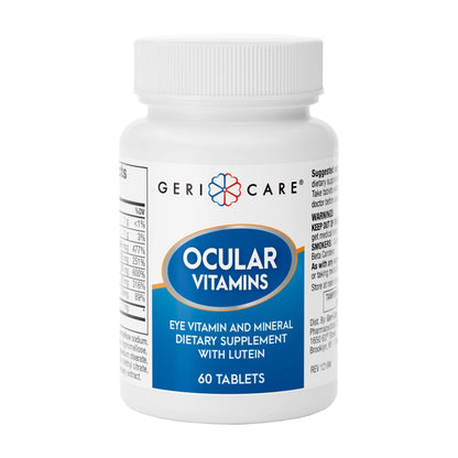 GeriCare Ocular Vitamins with Lutein - Eye Health Supplement 60 Count