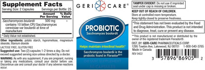 GeriCare Ultimate Probiotic and Digestive Health Supplement - Complete Gut Repair | Probiotics for Women and Men | Lactose & Gluten Free | 50 Capsules (3 Pack)