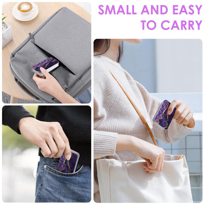 Gerkia 2-Pack Travel Floss Case – Refillable Portable Holder & Dispenser