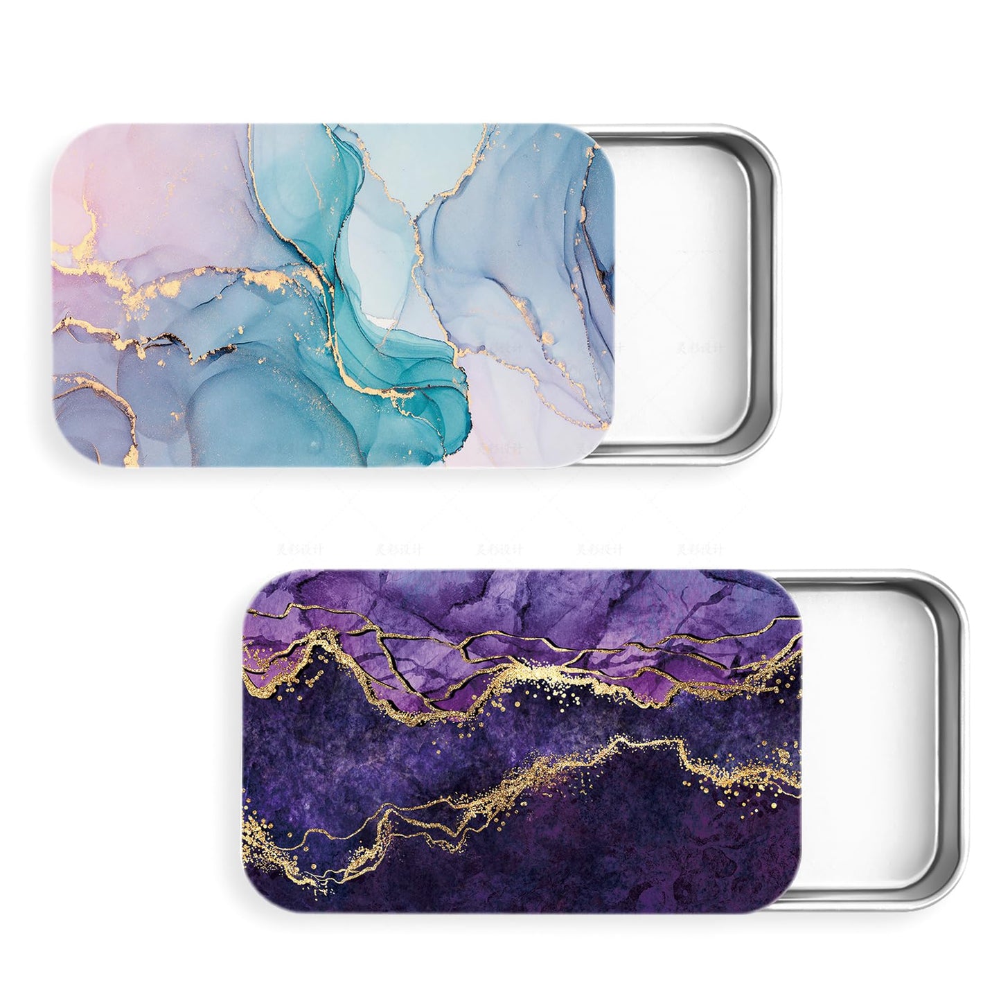 Gerkia 2-Pack Travel Floss Case – Refillable Portable Holder & Dispenser