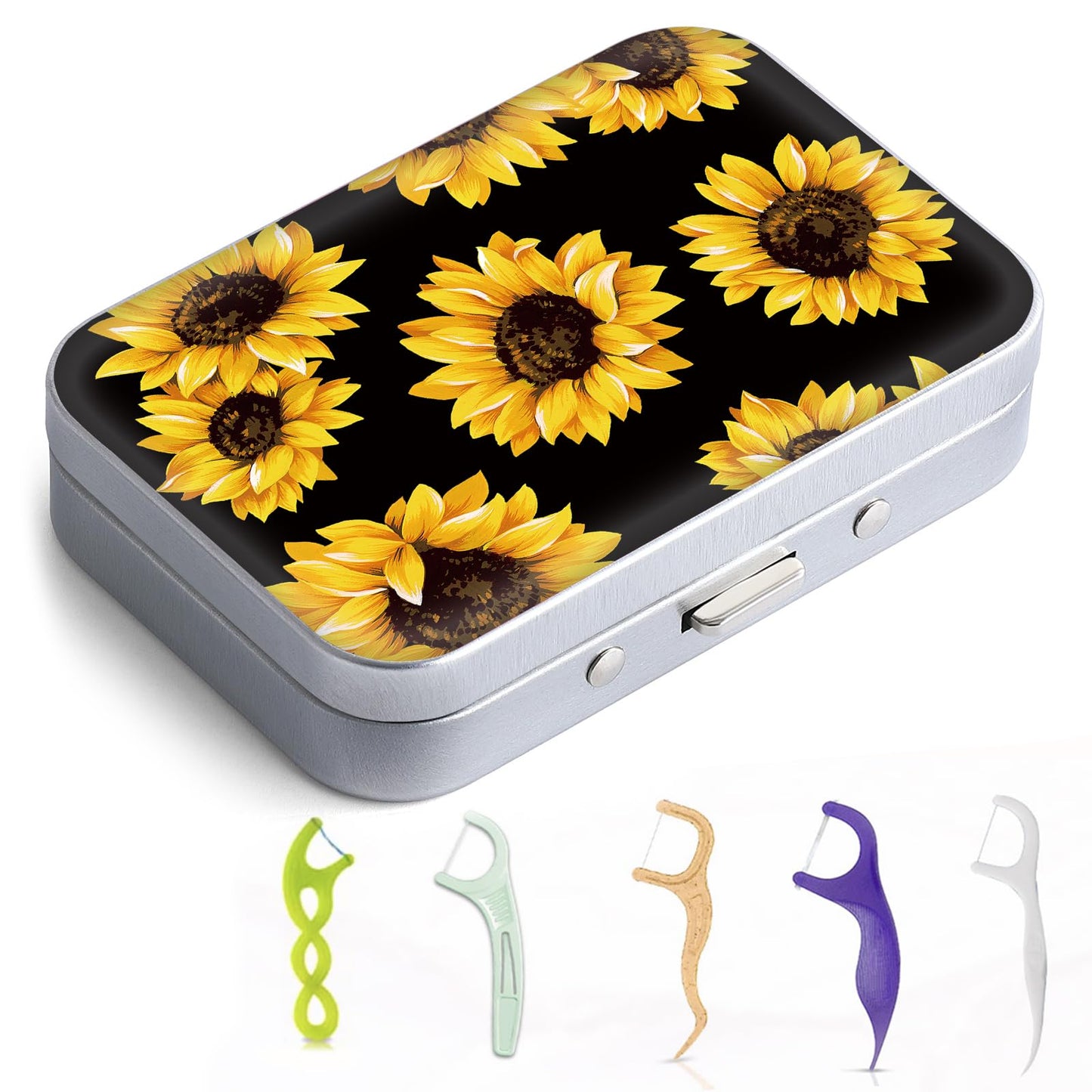 Gerkia Dental Floss Portable Case – Travel-Friendly Floss Picks Dispenser