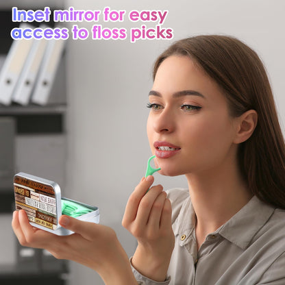 Gerkia Dental Floss Portable Case – Travel-Friendly Floss Dispenser & Storage