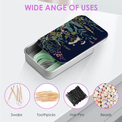 Gerkia 2Pack Travel Floss Case – Refillable Portable Floss Holder & Dispenser