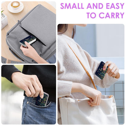 Gerkia 2Pack Travel Floss Case – Refillable Portable Floss Holder & Dispenser