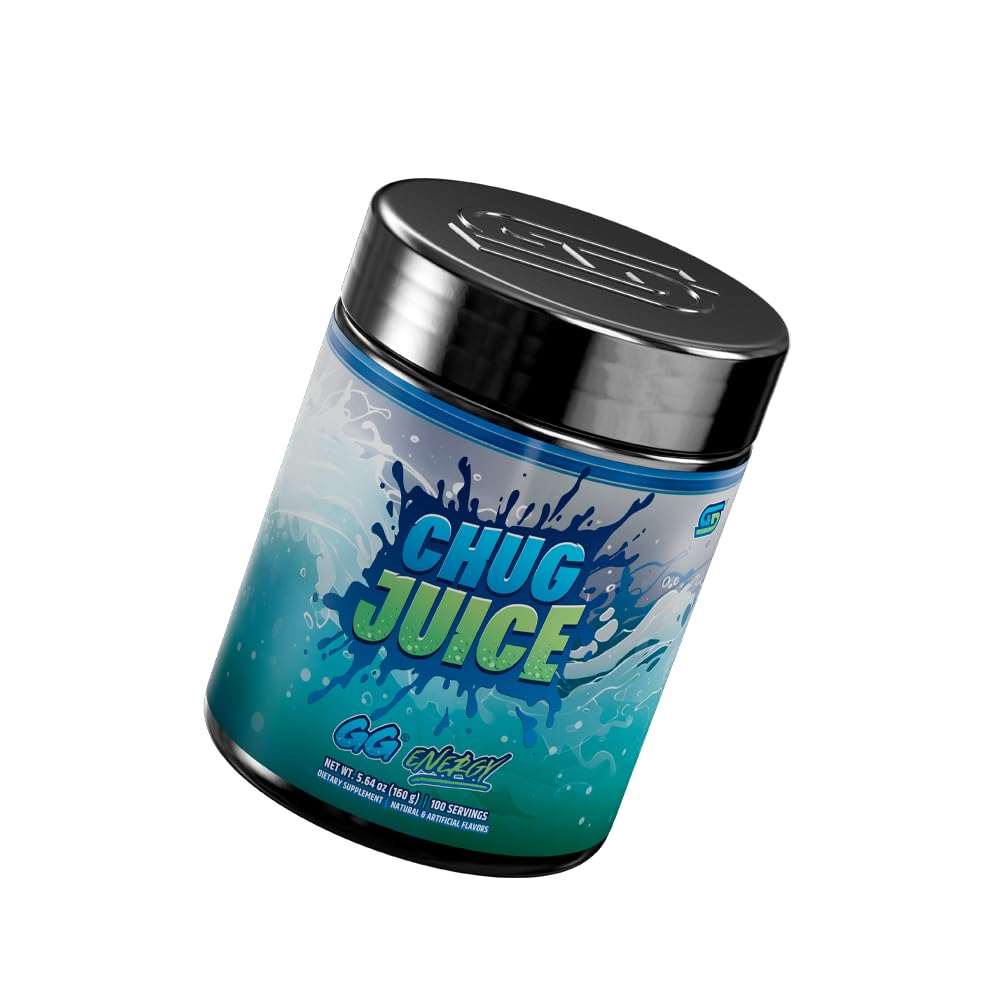 Gamer Supps GG Energy Chug Juice by LazarBeam – 100 Servings, Keto-Friendly, Sugar-Free