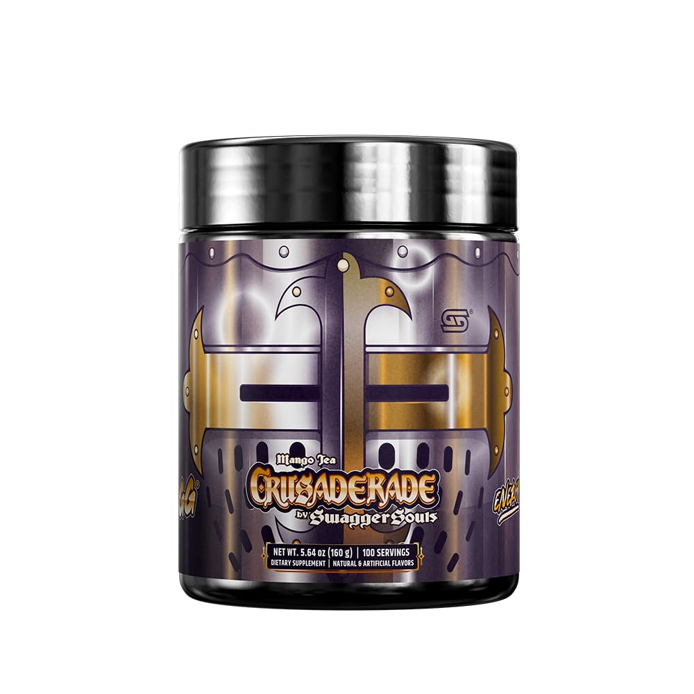 Gamer Supps GG Energy Crusaderade by SwaggerSouls - 100 Servings | Keto Friendly, Sugar Free