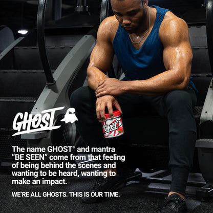 GHOST Burn Weight Management Powder – Kiwi Strawberry (60 Servings) | Vegan, Sugar-Free Energy Support