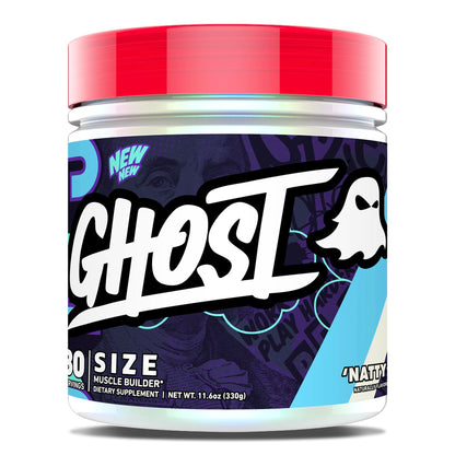 GHOST Size V3 Muscle Builder – 30 Servings, Sugar-Free & Gluten-Free, Creatine & Betaine