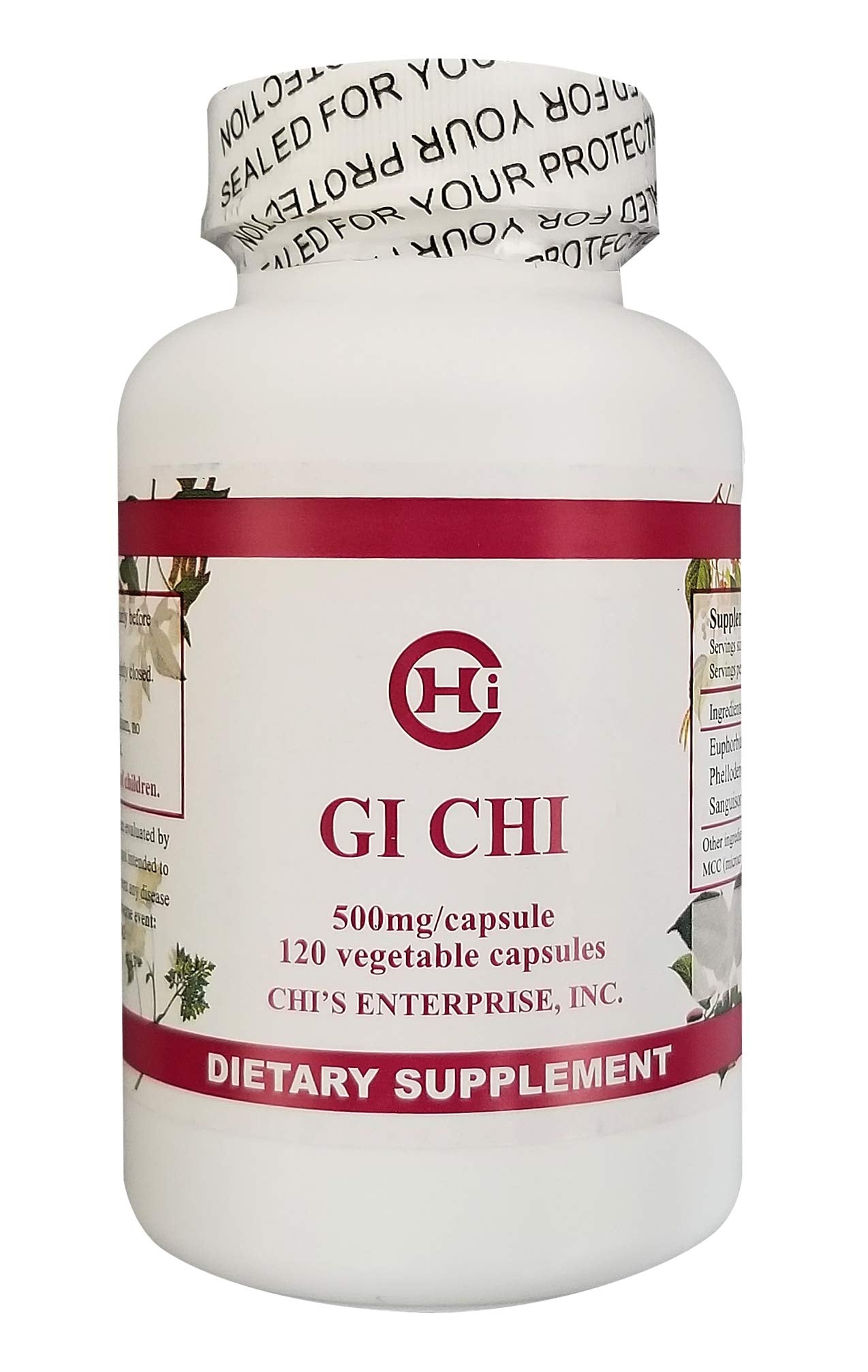 GI Chi 120 Capsules by Chi's Enterprise | Digestive Support