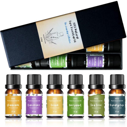 Essential Oils for Laundry - 100% Pure Therapeutic Grade Top 6