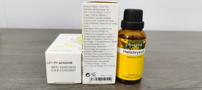 Helichrysum Essential Oil 30ml | PHATOIL Aromatherapy for Diffuser & DIY