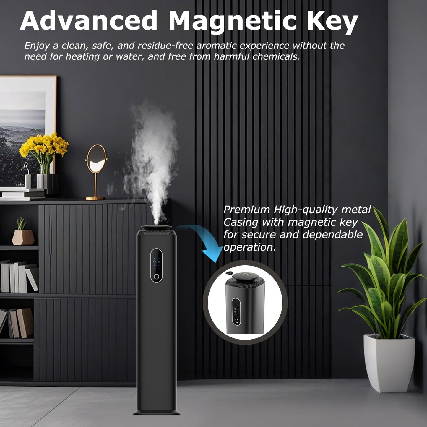 1000ml Tower Hotel Scent Diffuser with WiFi App Control – Up to 10,000 sq ft