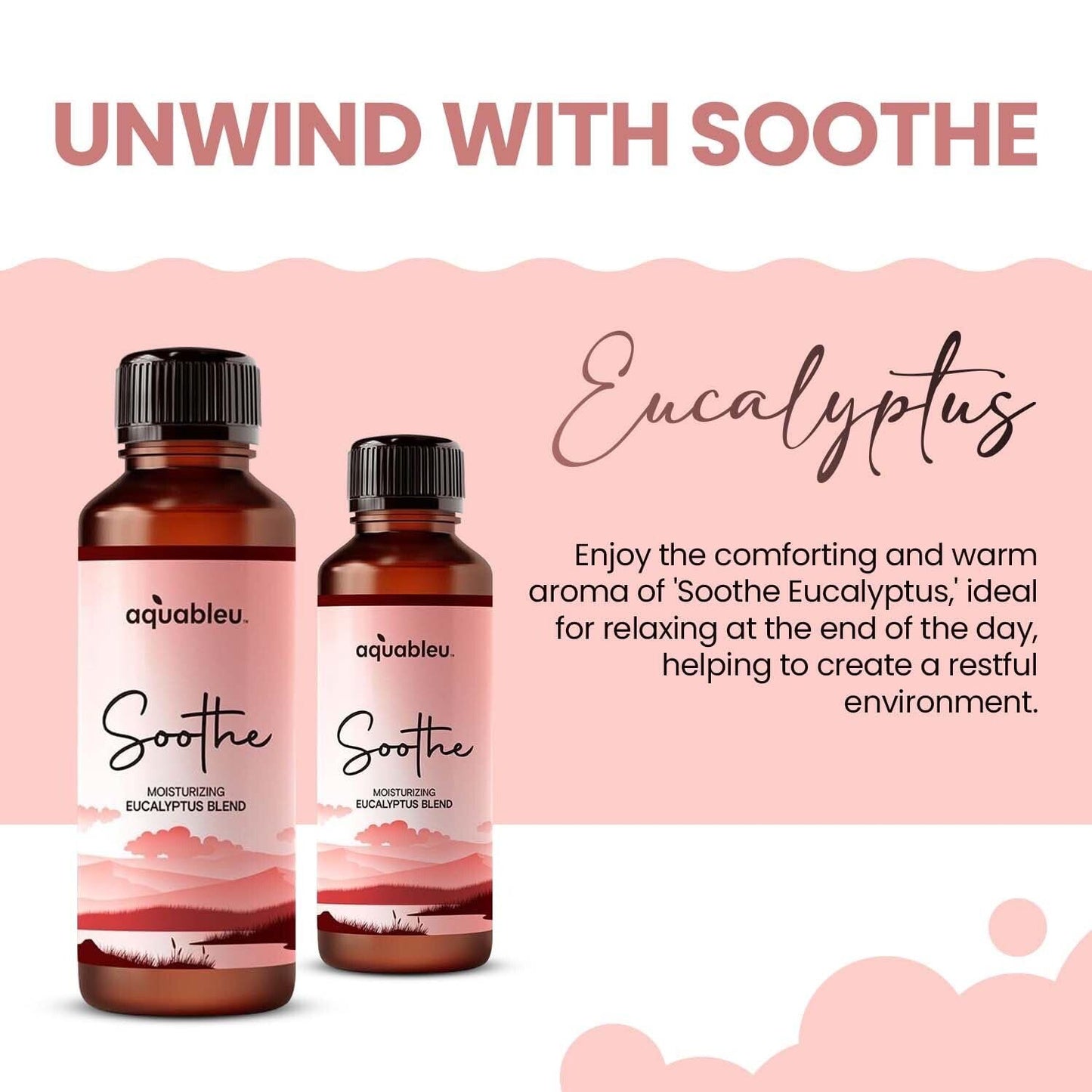Essential Massage Oil Gift Set – Serenity Trio: Calm Lavender, Relief Peppermint, Soothe Eucalyptus (80 ml) – Beautiful Gift for Women