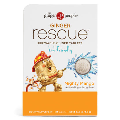 Ginger Rescue Chewables – Drug Free Digestive Health