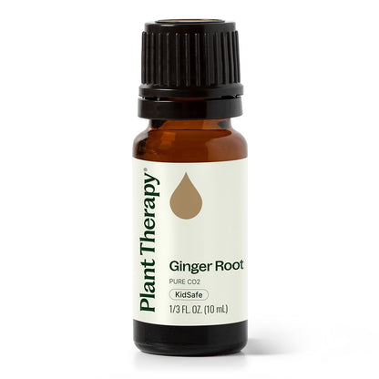 Plant Therapy Ginger Root CO2 Essential Oil - 100% Pure, Therapeutic Grade (10 mL)