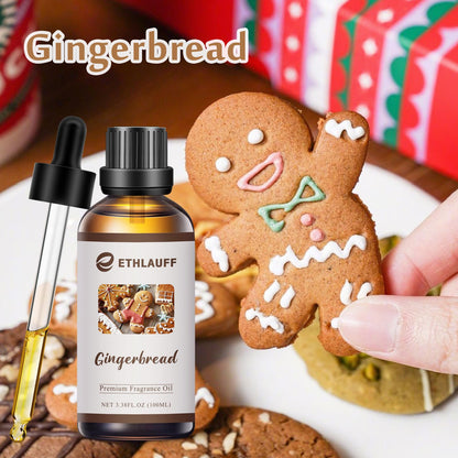 Gingerbread Fragrance Oil 3.38 fl oz – Diffusers, Candles, Soaps
