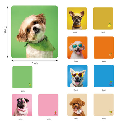 Glasses Cleaning Cloth 6x7in – Multicolor, For Glasses, Camera & Screens