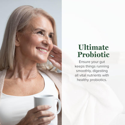 Global Healing Center Ultimate Probiotic Blend with Prebiotics — 100 Billion CFU, 60 Capsules