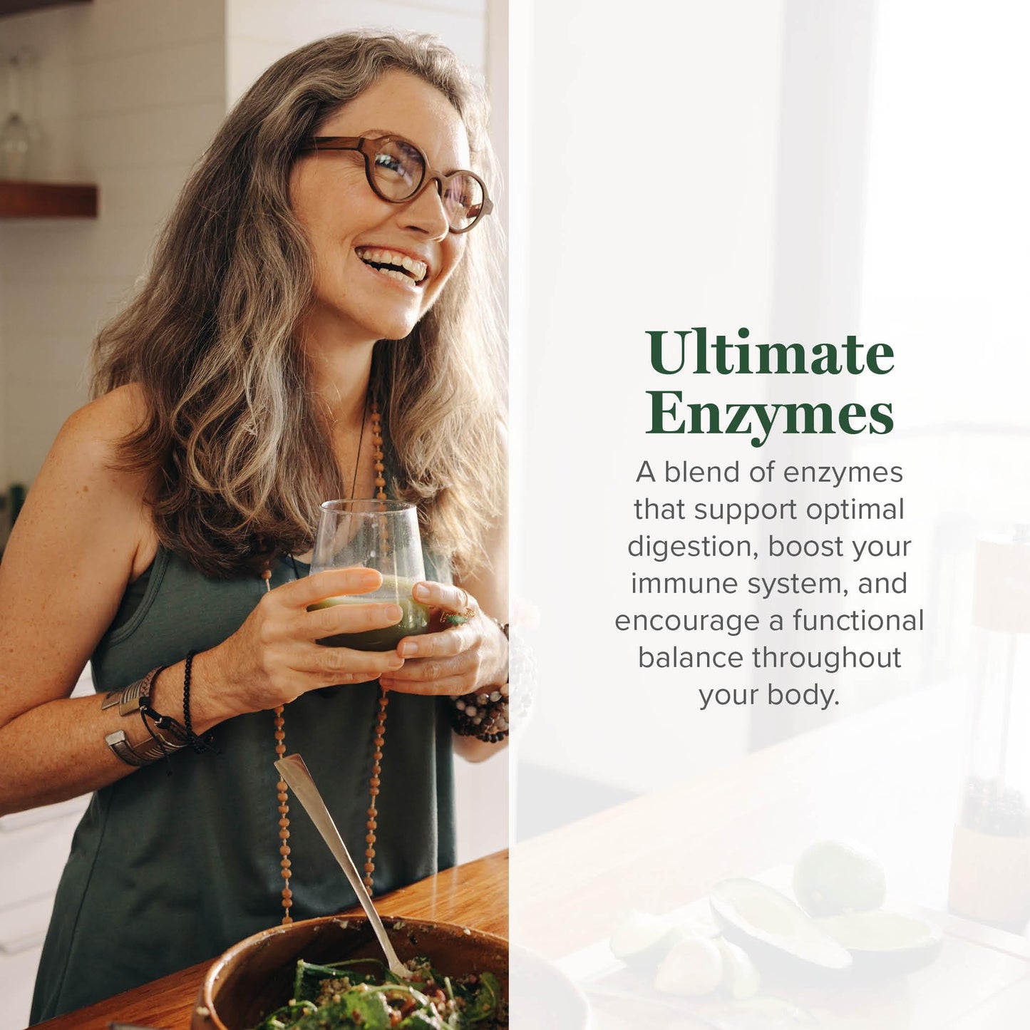 Global Healing Center Ultimate Enzymes – Systemic & Digestive Enzymes for Digestive Health & Immune Support