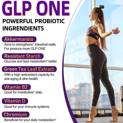 Dmeisy Akkermansia Probiotic - 300 Billion AFU, 60 Count | Gut Health & Immune Support