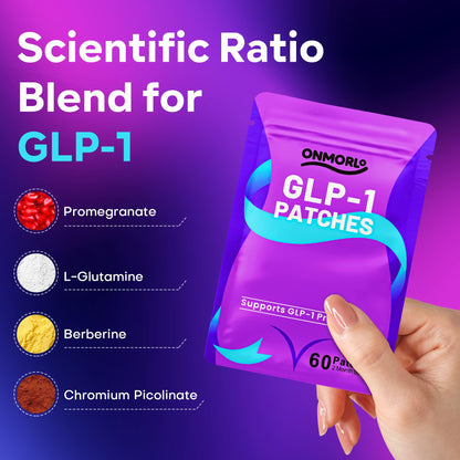 GLP-1 Patch for Women and Men – 8-Hour Absorption | 60 Patches