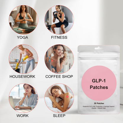 GLP-1 Patches for Men & Women – 30 Count Body Care