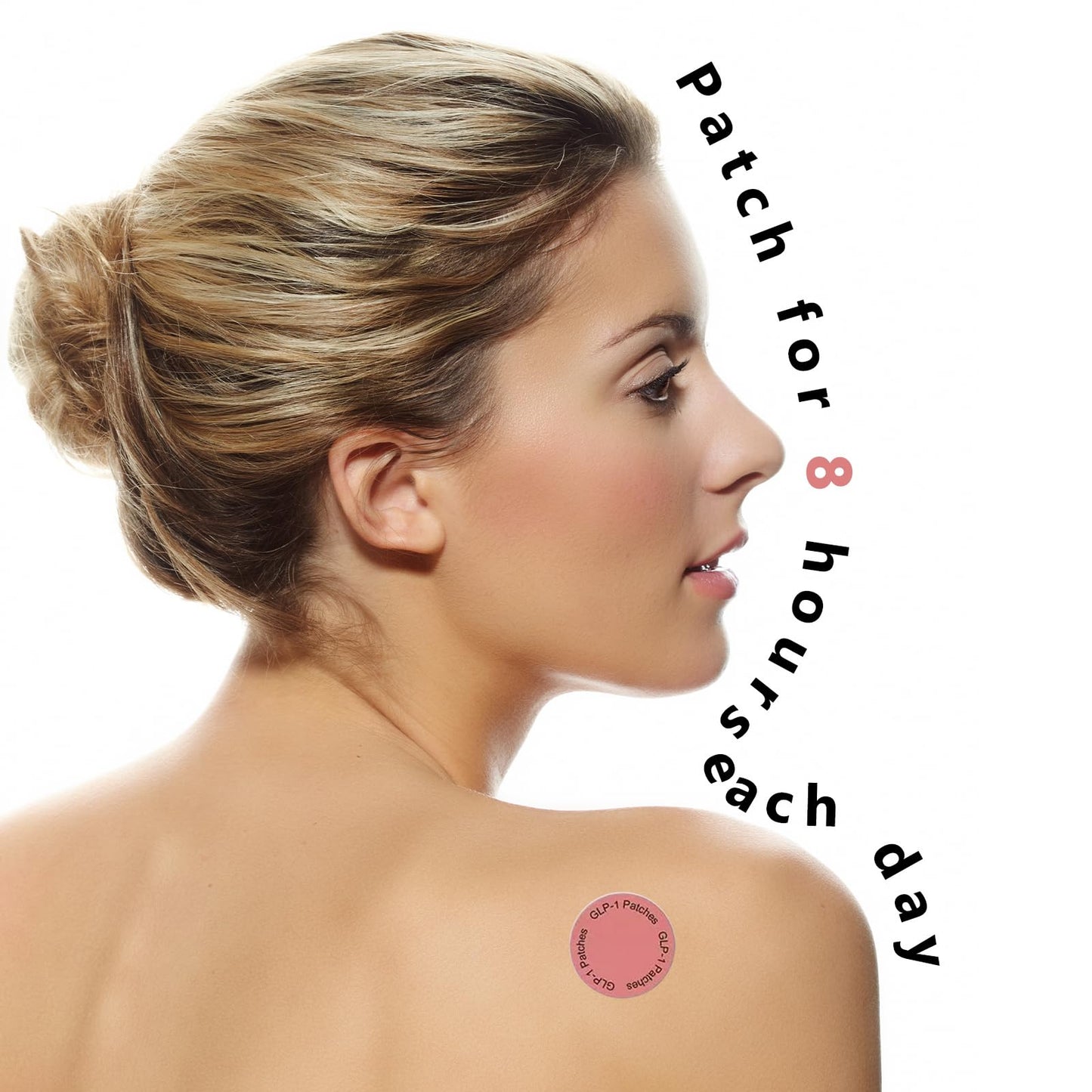 GLP-1 Patches for Women & Men with Natural Ingredients | 2 Months Supply | 60 Pcs