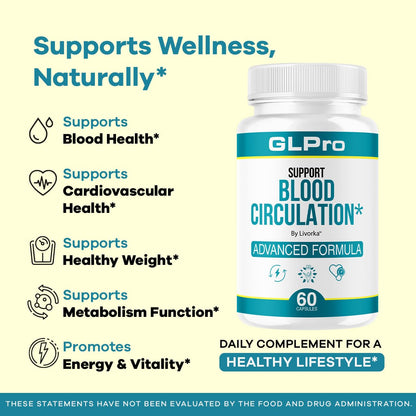 (3 Pack) GLPro Capsules – GL Pro Support & Blood Balance Formula | Premium Multivitamin 180 Capsules