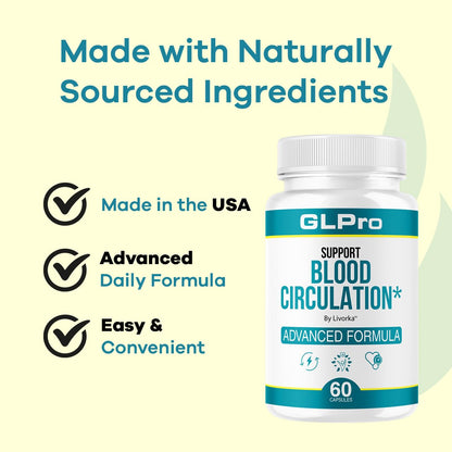(3 Pack) GLPro Capsules – GL Pro Support & Blood Balance Formula | Premium Multivitamin 180 Capsules