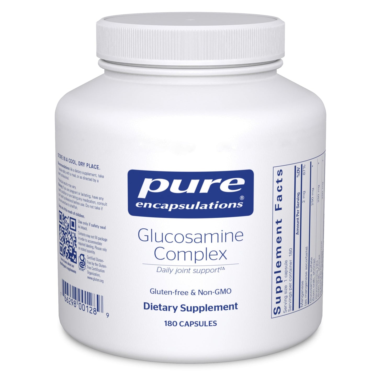 Pure Encapsulations Glucosamine Complex | Cartilage Support, 180 Capsules