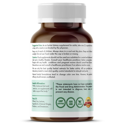 GlucoSuprs Hrx - Herbal Blend with Gymnema, Cinnamon & More | 60 Capsules