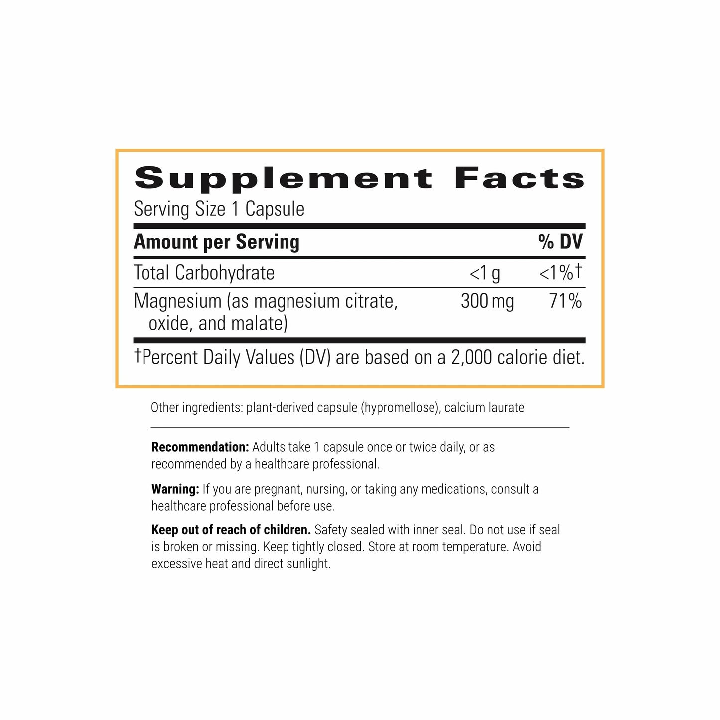Integrative Therapeutics Tri-Magnesium – Supports Cellular Energy & Metabolism – 180 Capsules