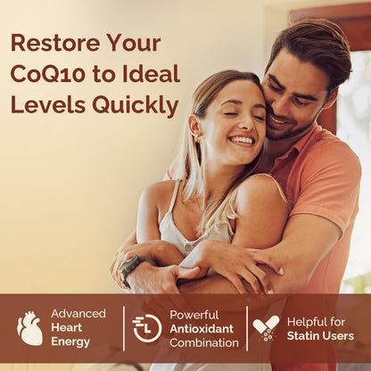 Ciaceae Ubiquinol CoQ10 600 mg Softgels with Omega-3 & Shilajit + PQQ – Dual-Delivery CoQ10 for Energy, Heart & Brain | 60 Servings