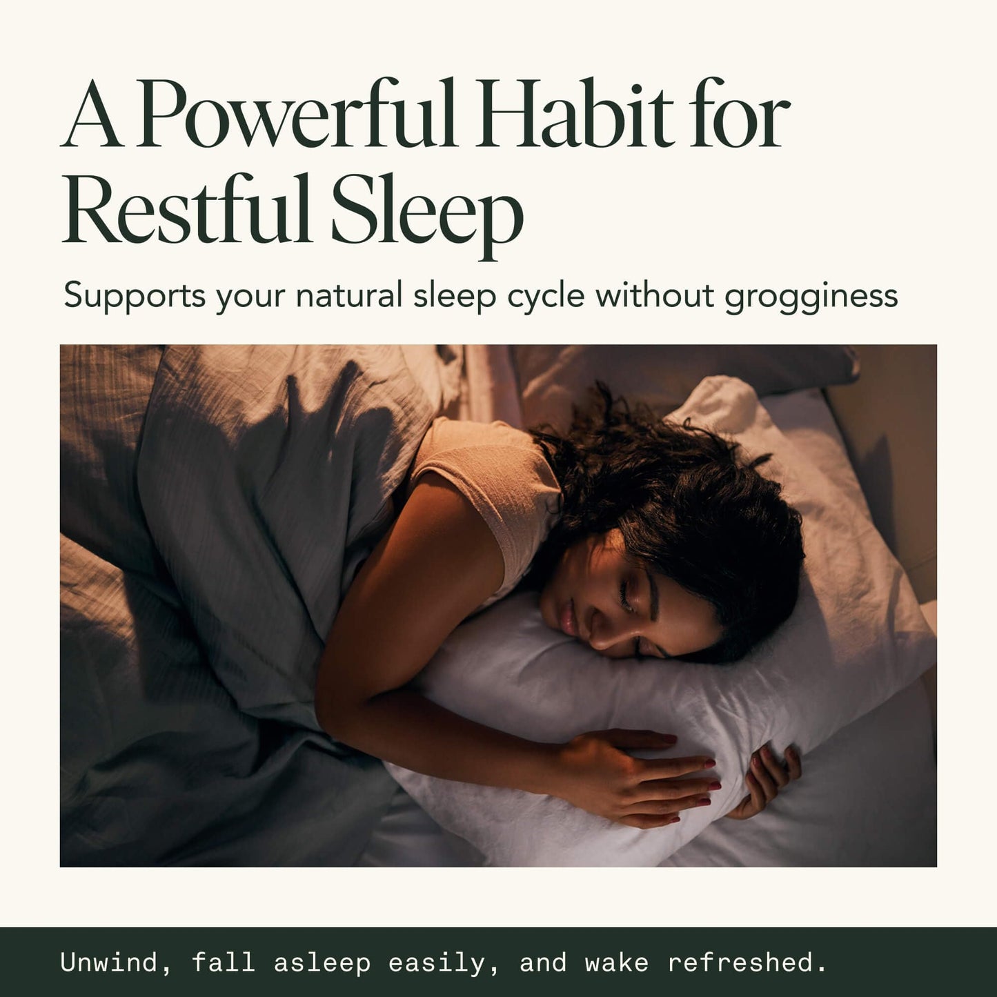 Mushroom Sleep Supplement — Reishi, Passionflower & Hops | 100% USDA Organic, Vegan, 120 Caps