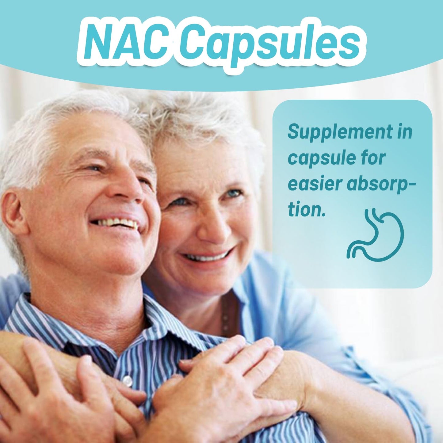 NAC 800mg + Milk Thistle 200mg Capsules – Antioxidant, 90 Count, Vegan